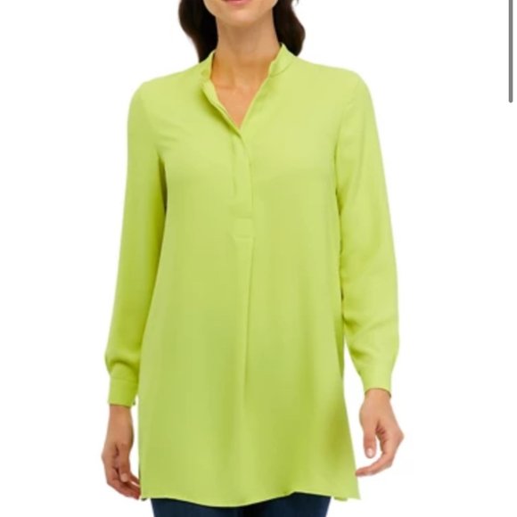 NEW✅Anne Klein 💅🏽Women's Popover Blouse Hot Pink - Picture 5 of 14